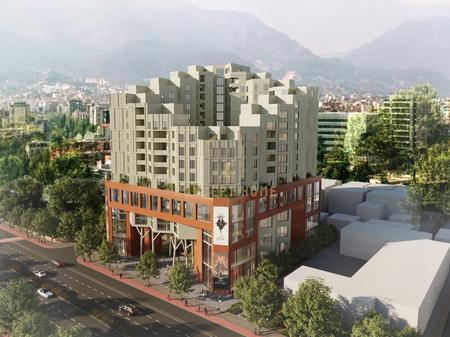 Shitet Apartament 2+1+2 tek Colonnade, Zogu i Zi