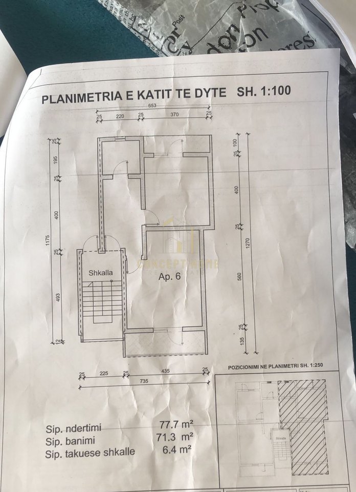 Apartament 1+1 Për Shitje në Don Bosko, Tiranë - 123200€ | 77.7 m²