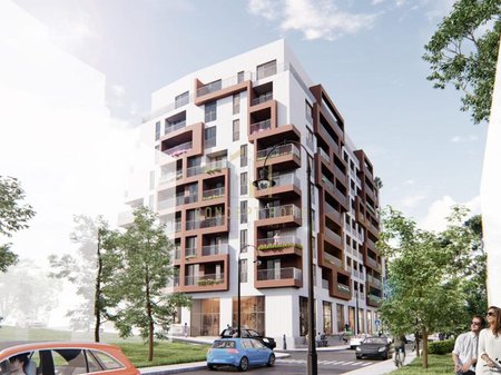 Shitet apartament 1+1 ne Kamez, Bathore
