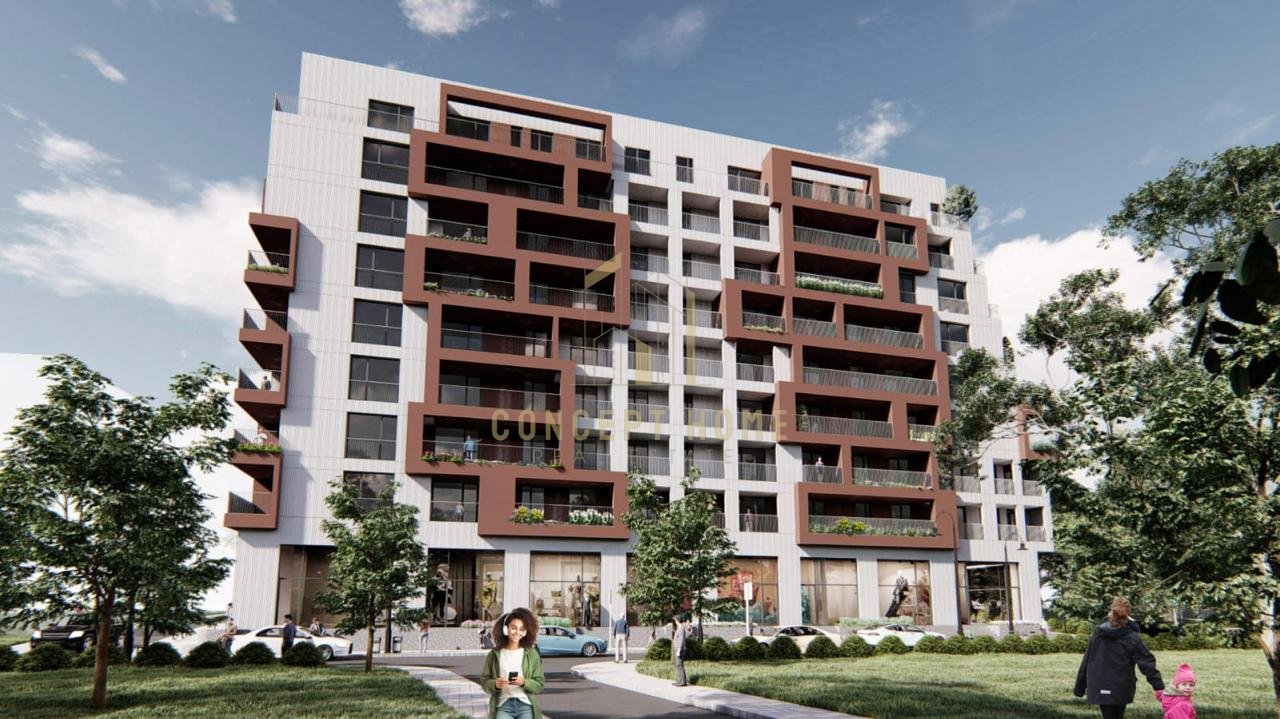 Shitet apartament 1+1 ne Kamez, Bathore