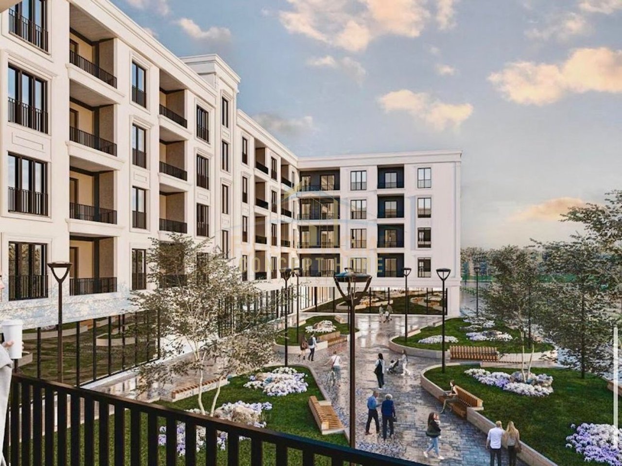 Shitet apartament 2+1 ne Kamez