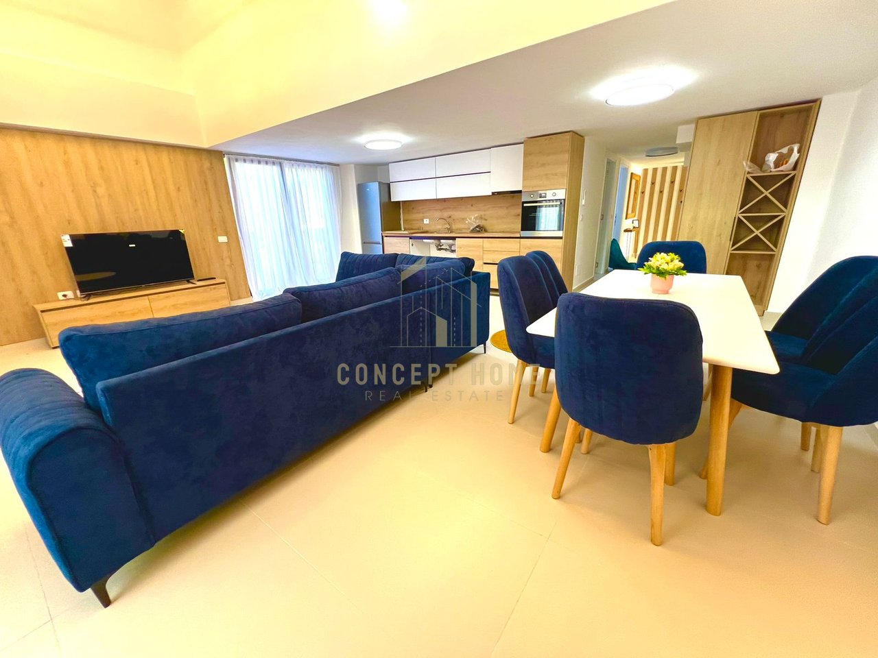 Duplex 3+1+2+Parkim Me Qira tek Kodra e Diellit 2, Tiranë - 1400€ | 170 m²