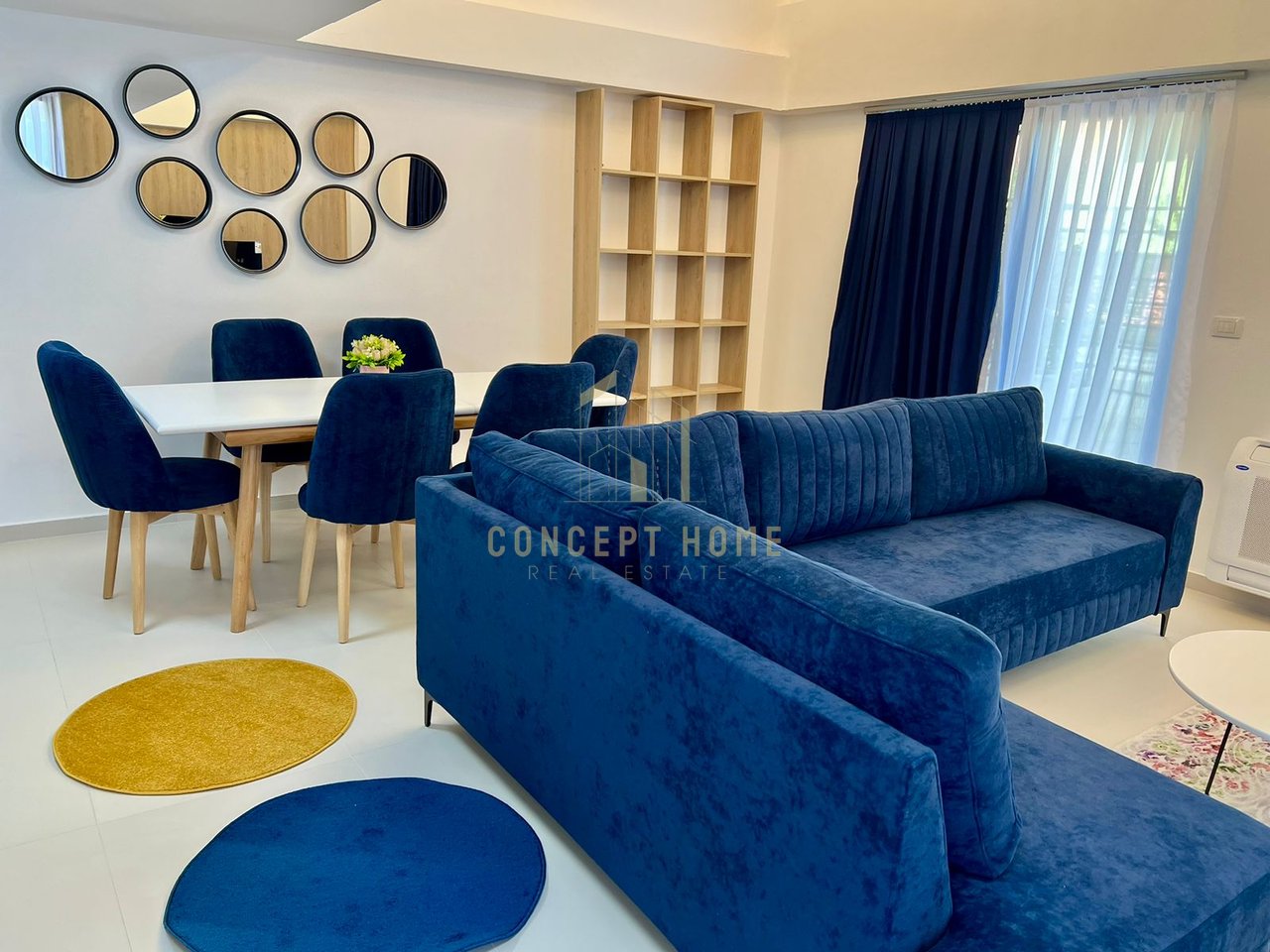 Duplex 3+1+2+Parkim Me Qira tek Kodra e Diellit 2, Tiranë - 1400€ | 170 m²