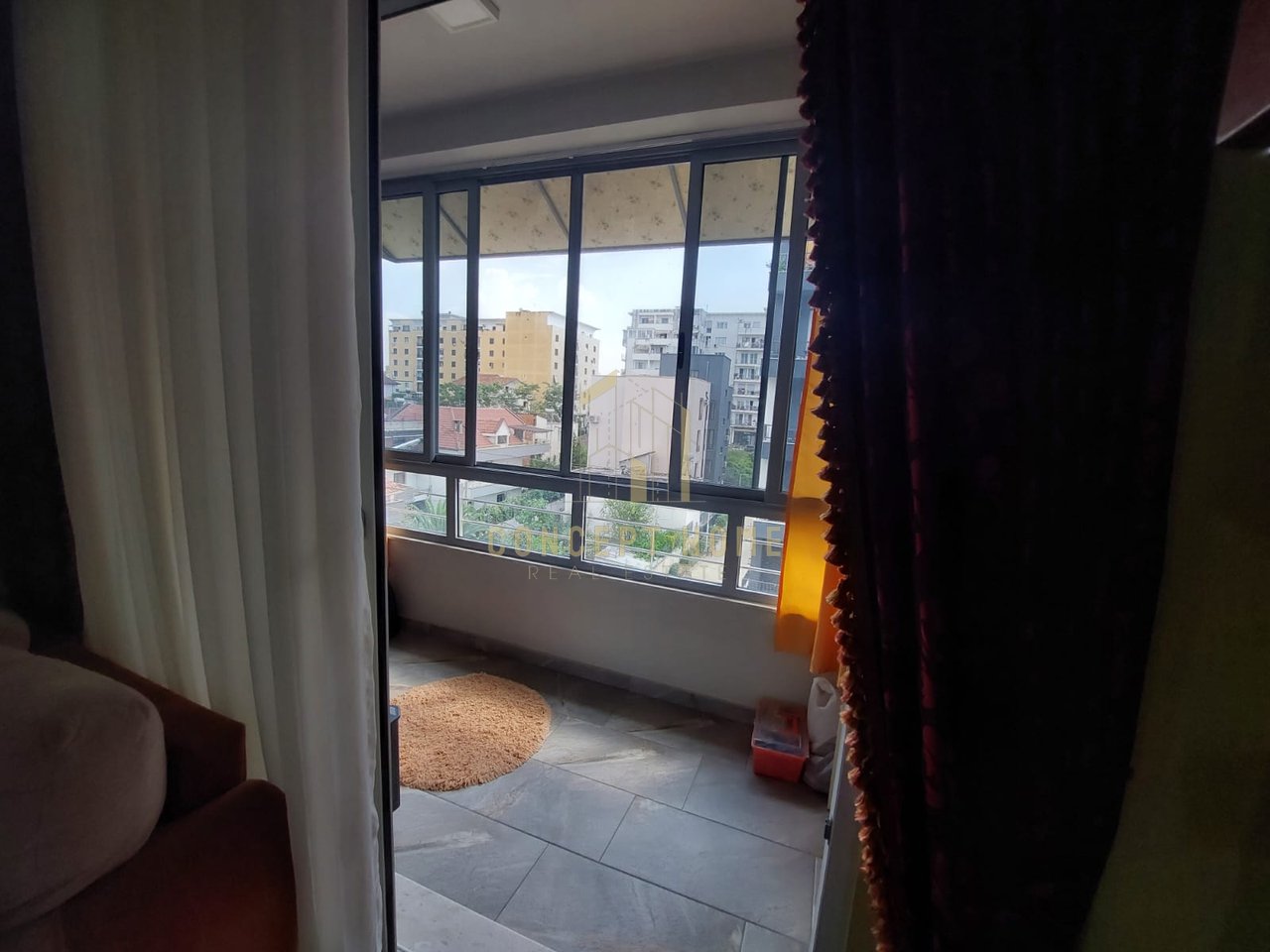 Apartment 1+1 converted into 2+1 for sale in Kinostudio