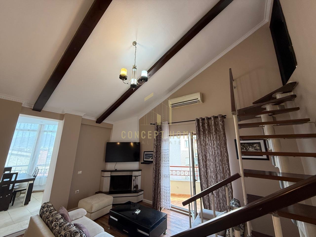 1+1 Apartment for rent at Kodra e Diellit