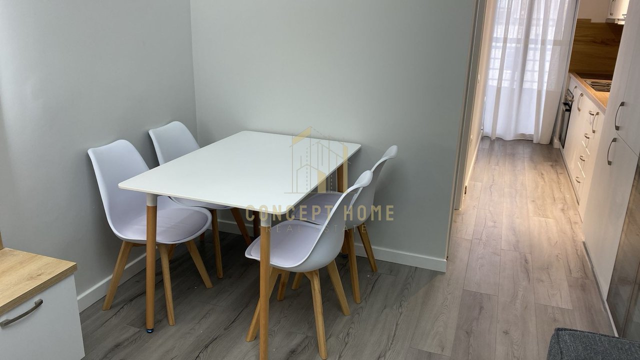 1+1 apartment for rent at Komuna E Parisit/550 euros