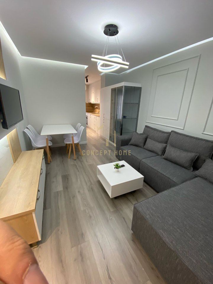 1+1 apartment for rent at Komuna E Parisit/550 euros