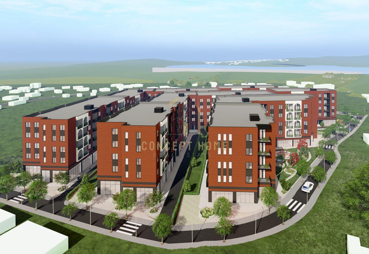 Apartament 2+1 Për Shitje në Paskuqan ,Lake Side Residence – Kompleksi Rezidencial në Zhvillim – vetëm 2 minuta nga Liqeni - 82.908€ | 78.96 m²