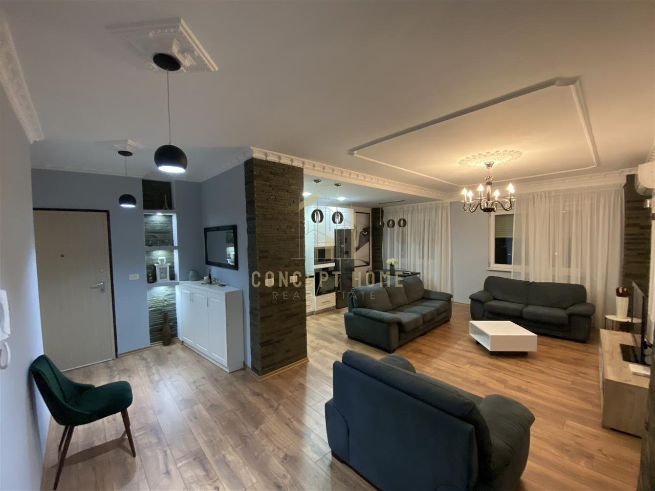 Jepet me qira apartament 2+1+2 ne Astir.