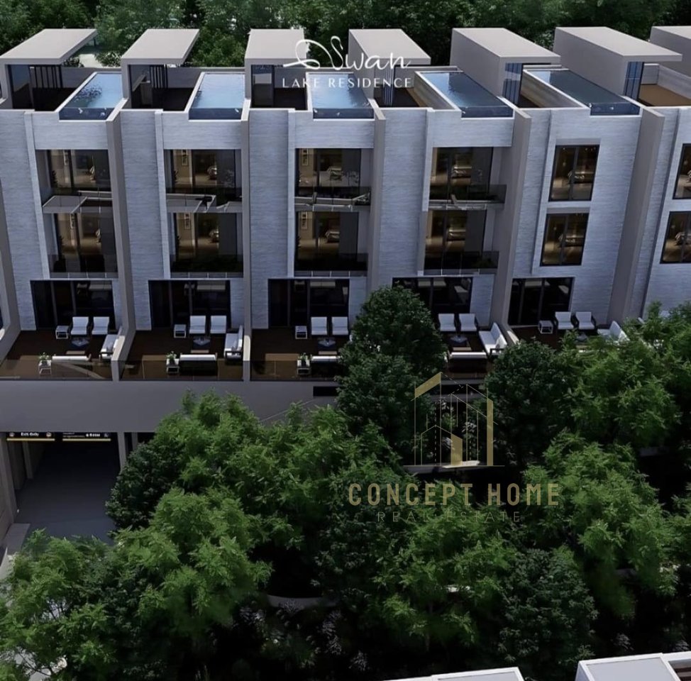Triplex with swimming pool for sale in Farke (Swan Lake Residence)