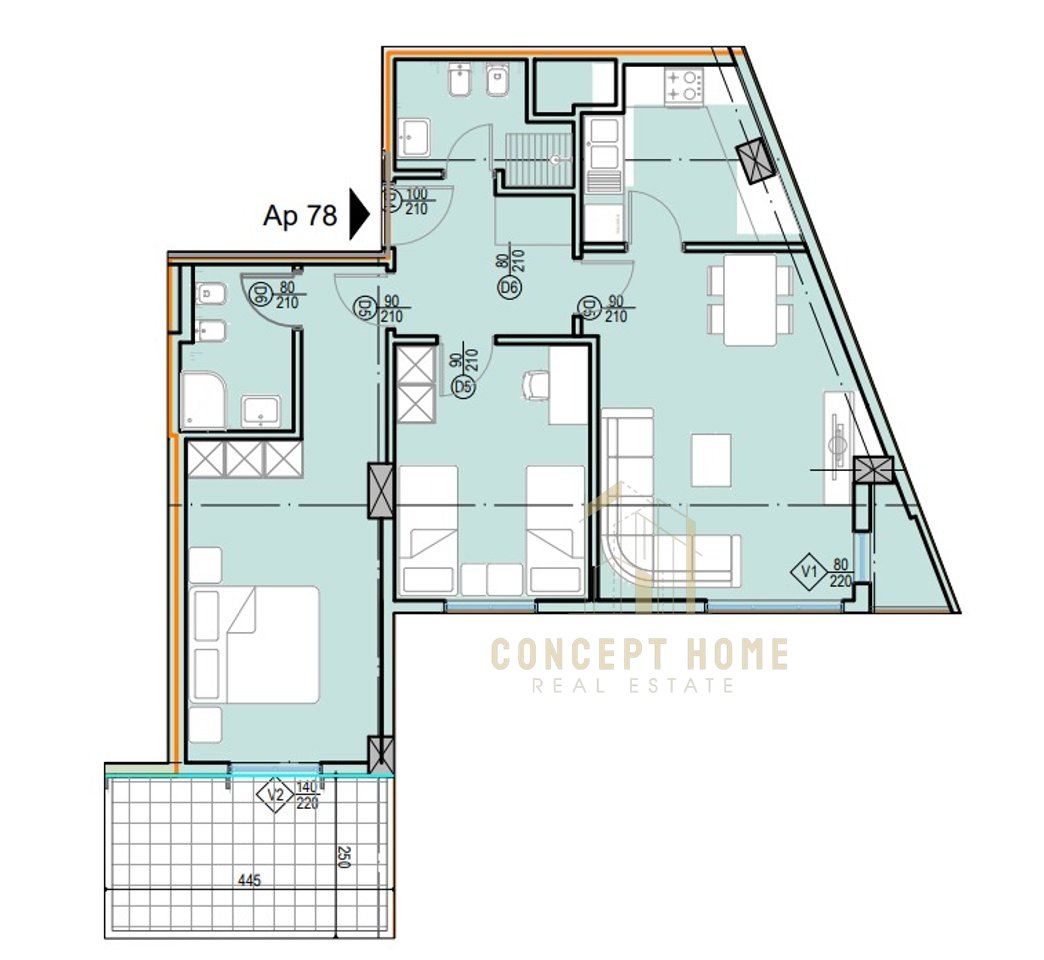 Jepet me qera apartament per zyra ne Qender