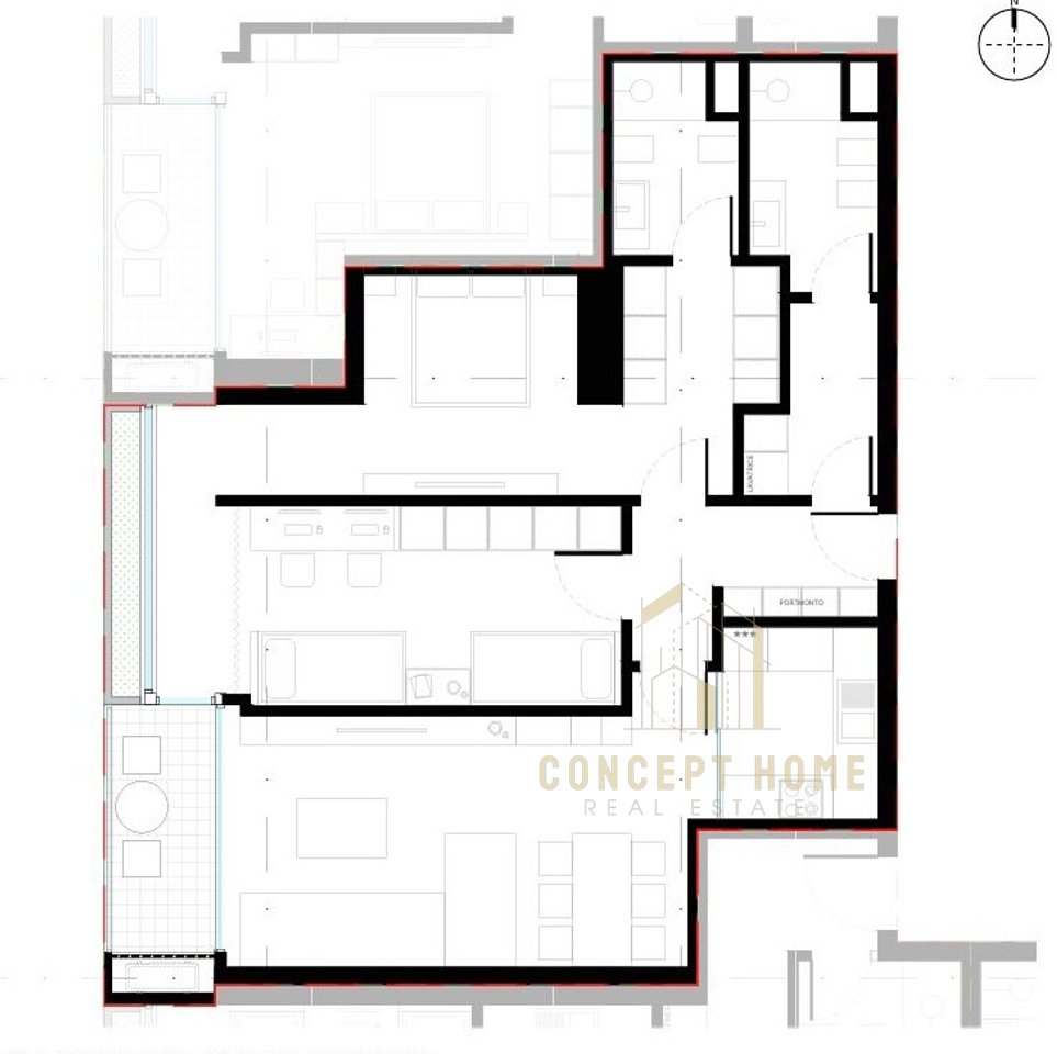 Appartamento in Vendita a Laprakë, Tirana - 231.564€ | 125,16 m²