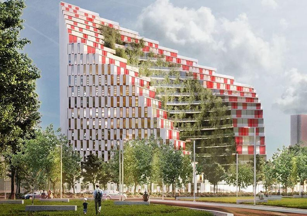 Shitet super apartament 2+1+2 tek Ish Ekspozita
