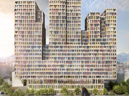Shitet apartament 2+1+2 tek Zogu Zi ( Manhatan 1 )