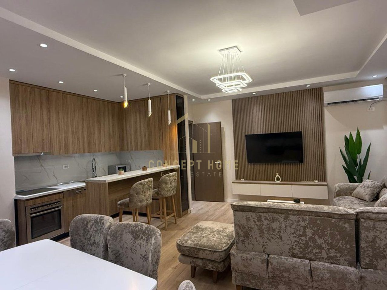 Jepet me qera super apartament 2+1 tek Liqeni i Thate