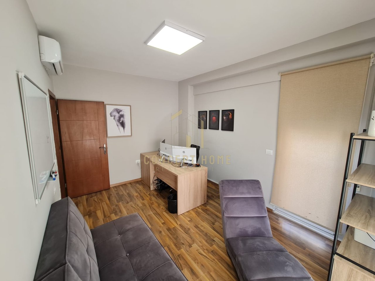 A 4+1 apartment for office rent is available near 21 Dhjetori.