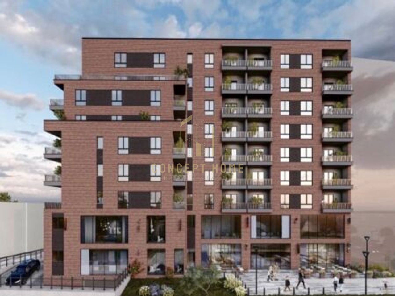 Apartment 2+1 for sale in Kamez / 79,376 euros