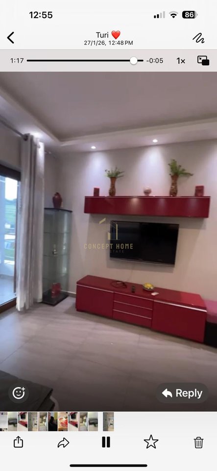 Jepet me qera kati i 3 i nje vile private ne yzberisht