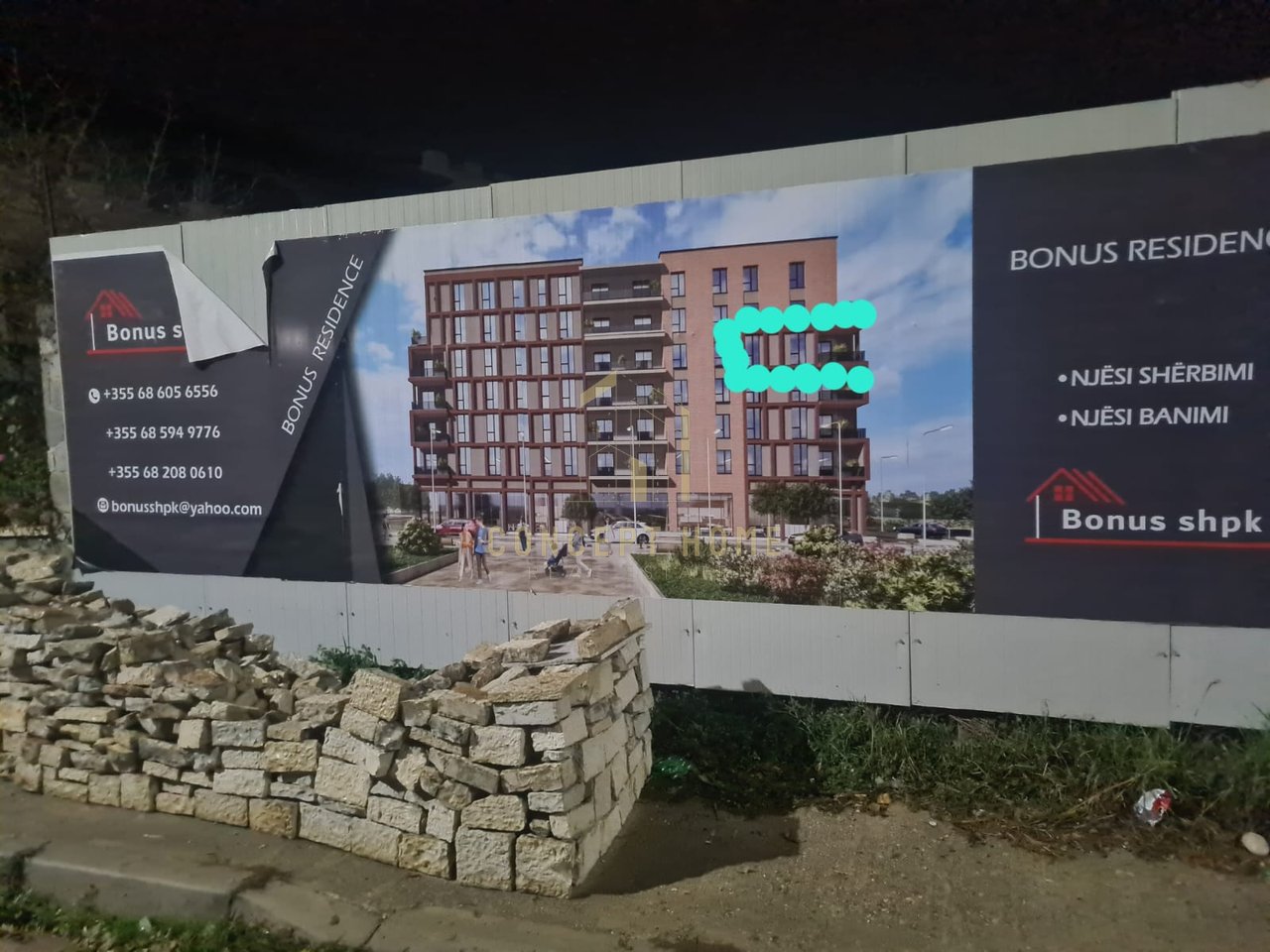 Shitet apartament 2+1+2 ne Paskuqan (Bonus Residenc)