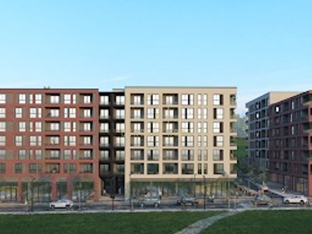 Vendesi appartamento 2+1+2+2 balconi a Paskuqan (Ringside Residence)