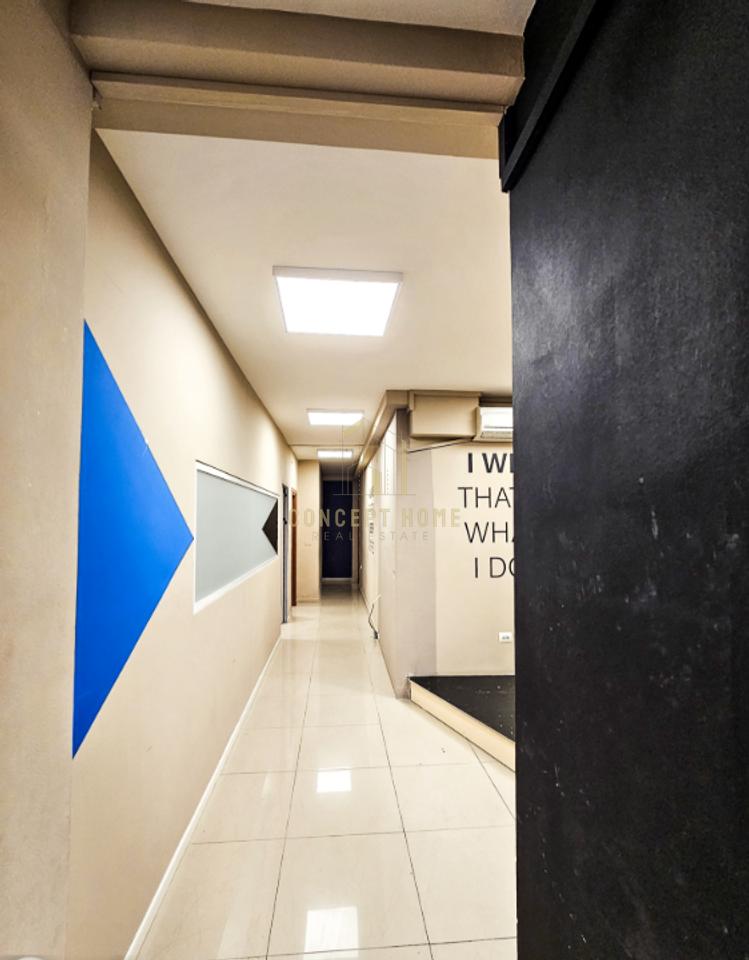 A commercial space with a total area of 300 m² is for rent on Dibra Street.