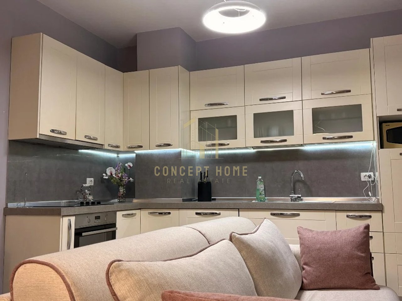 Apartment 1+1 for rent at Jordan Misja