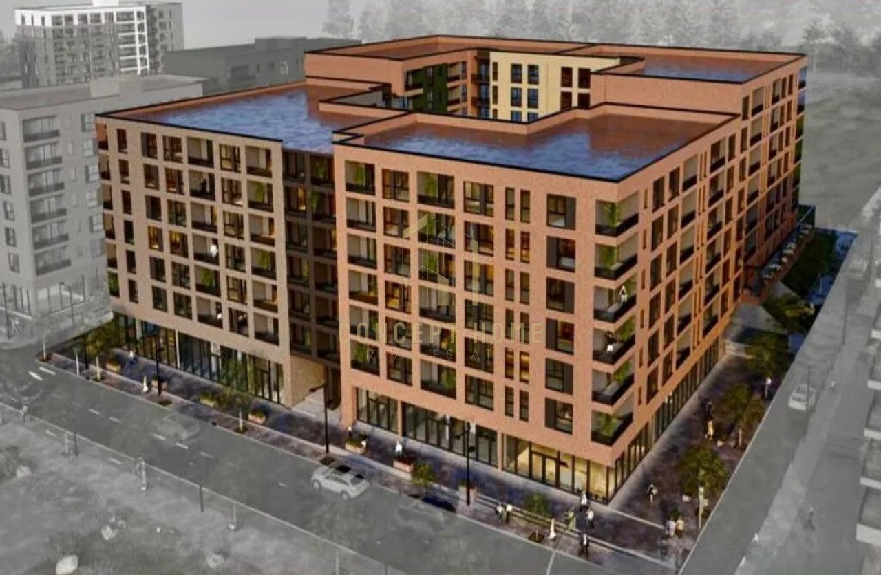 Vendesi appartamento 2+1+2+2 balconi a Paskuqan (Ringside Residence)