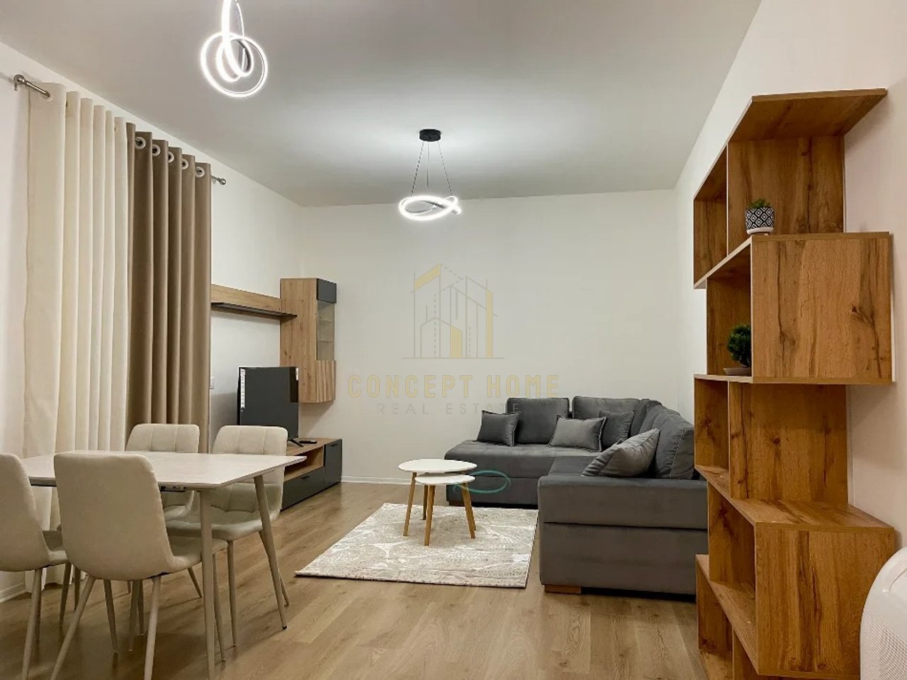 Apartment 1+1 for rent in Paskuqan