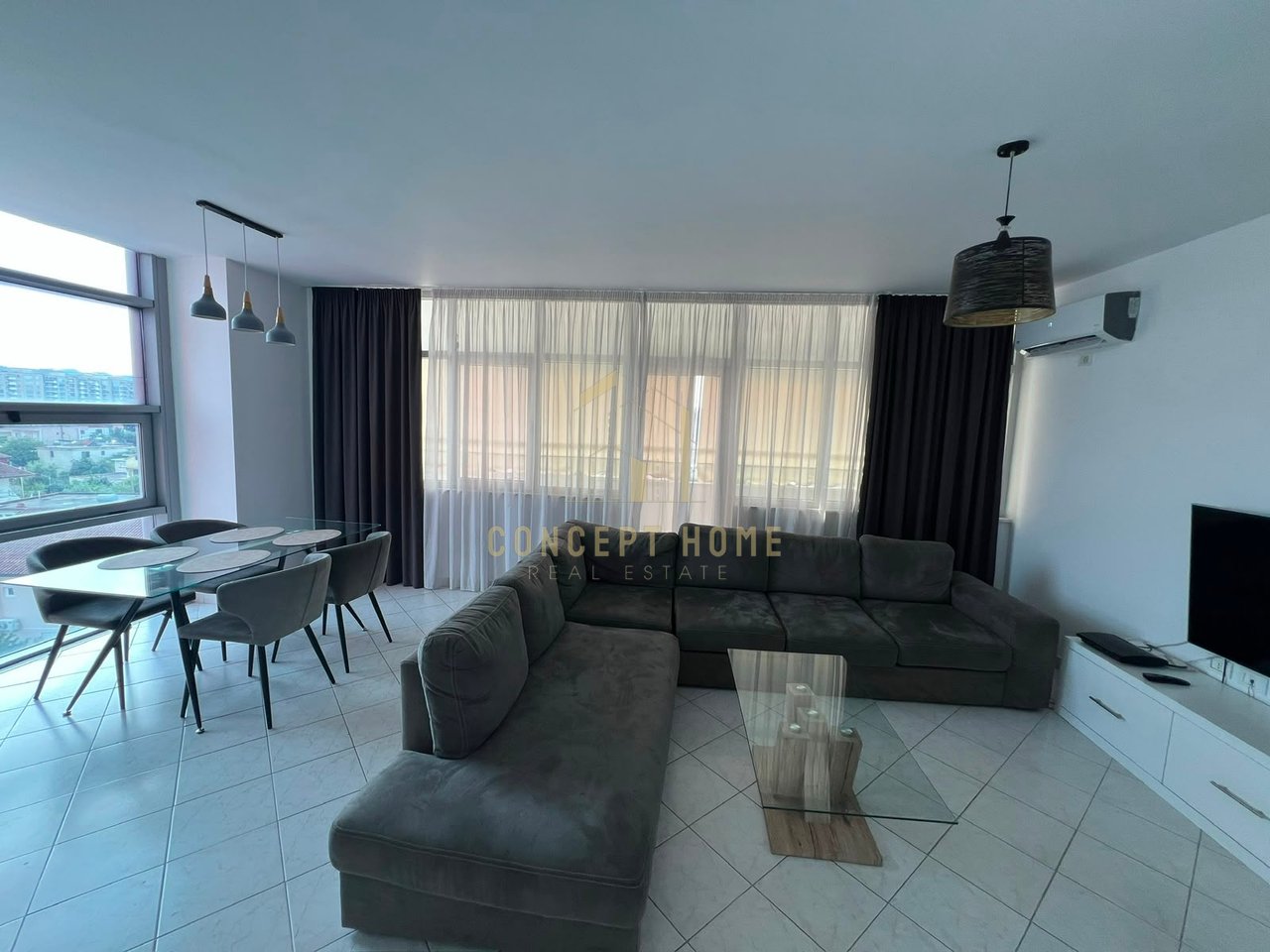 Appartamento 2+1 in affitto in via Dritan Hoxha (vicino all'ex Piazza Shqiponja)
