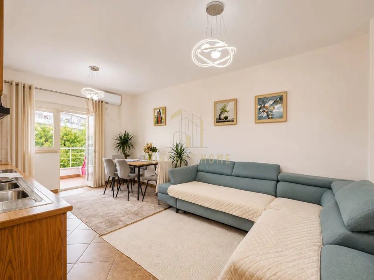 Shitet  apartament 1+1 ne Golem