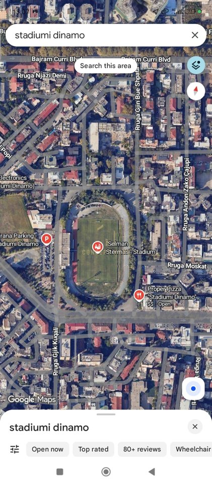 Shitet ambient biznesi ne katin 0 tek Stadiumi Dinamo