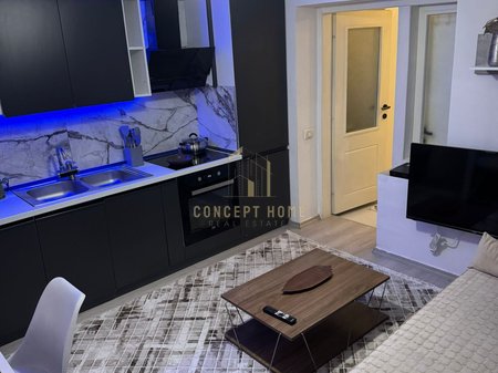 Apartament 1+1 Me Qira në Rruga e Dibrës, Tiranë - 500€ | Sipërfaqe në m² 40