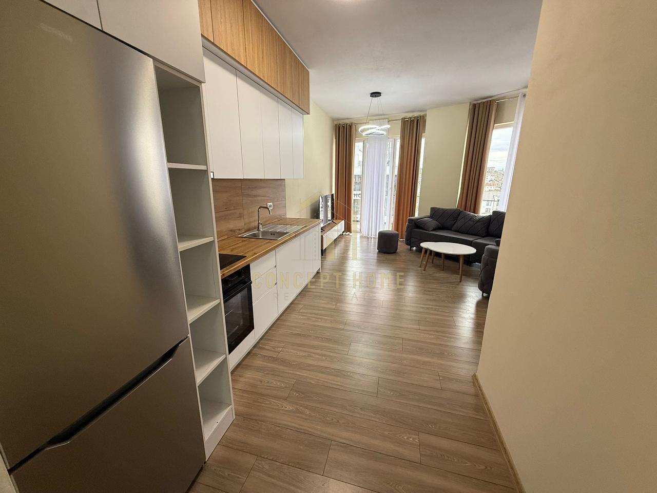 A 2+1 apartment is for rent in Kamez.