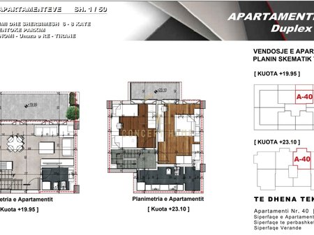 Apartment 2+1 (duplex) for sale at Green City