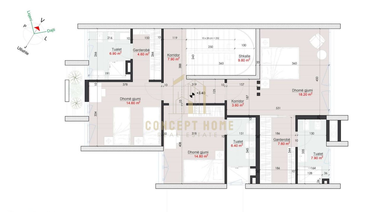 Jepet me qera Vilë Luksoze tek Liqeni i Thate