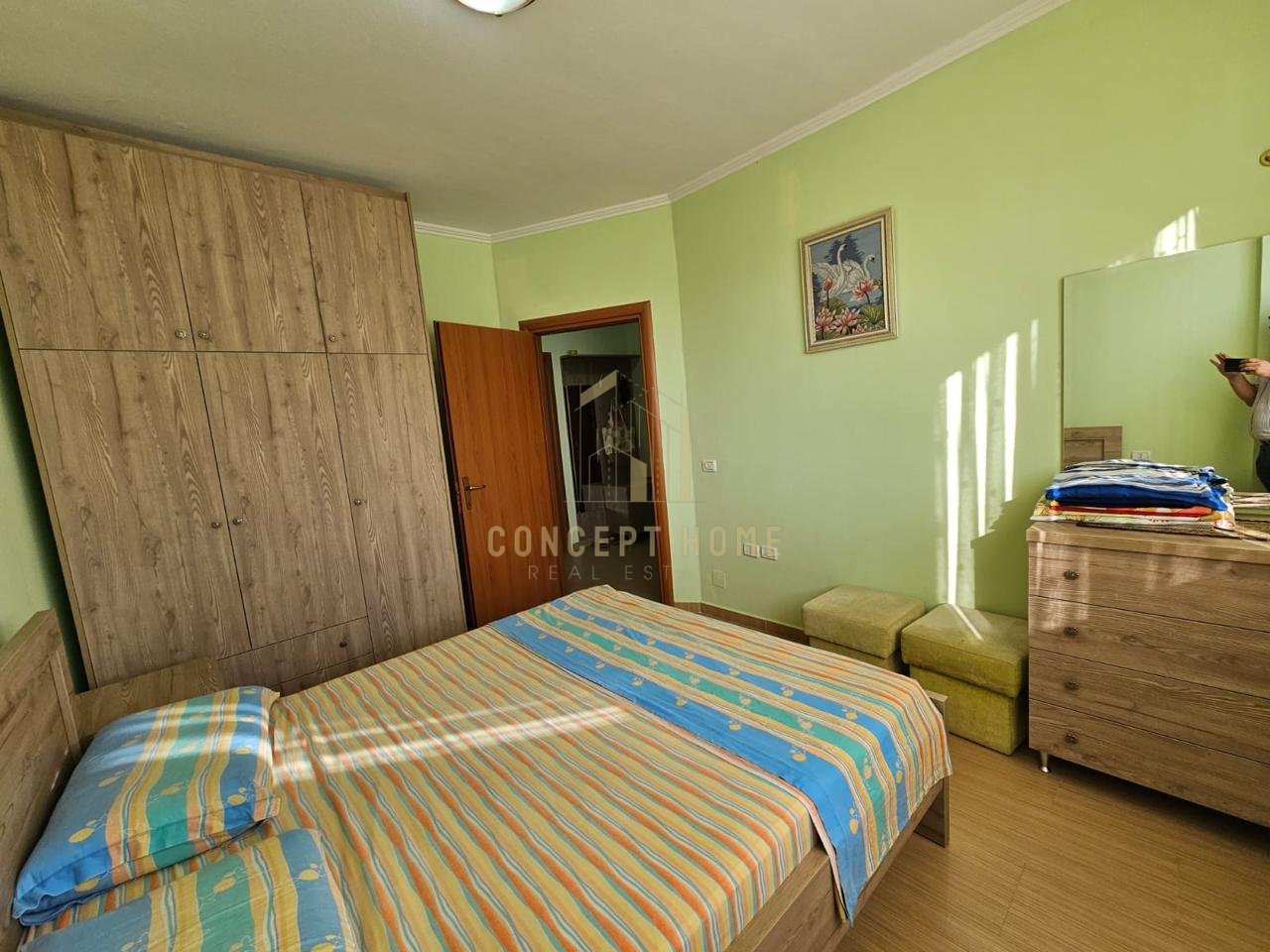 Shitet apartament 1+1+verand ne Golem/80,000 euro