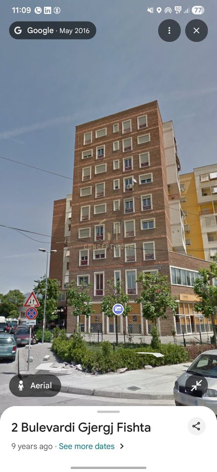 Shitet apartament 1+1 tek Bulevardi Gjergj Fishta