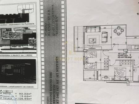 Shitet apartament 2+1+2 ne Astir