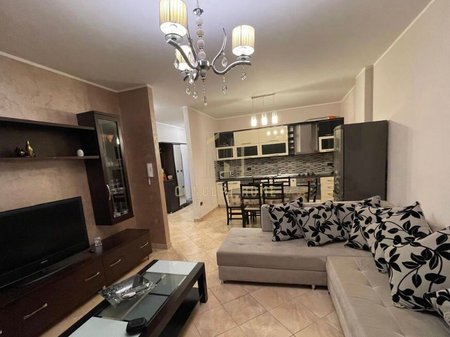 A 2+1+2 apartment is for rent on Qemal Stafa Street.