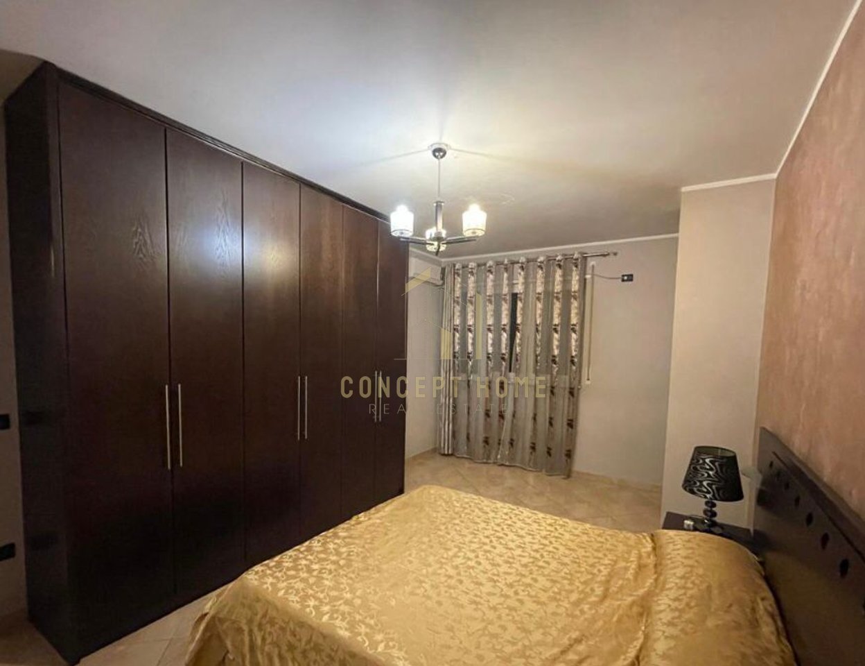 A 2+1+2 apartment is for rent on Qemal Stafa Street.