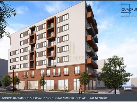 Shitet Apartament 2+1 ne Kamez.