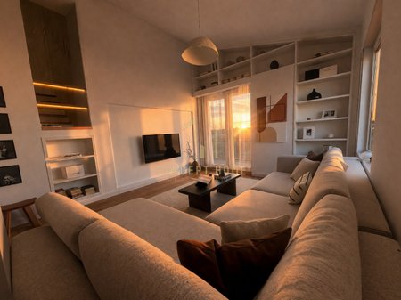 Jepet apartament me qera 2+1+2 tek Kodra e Diellit