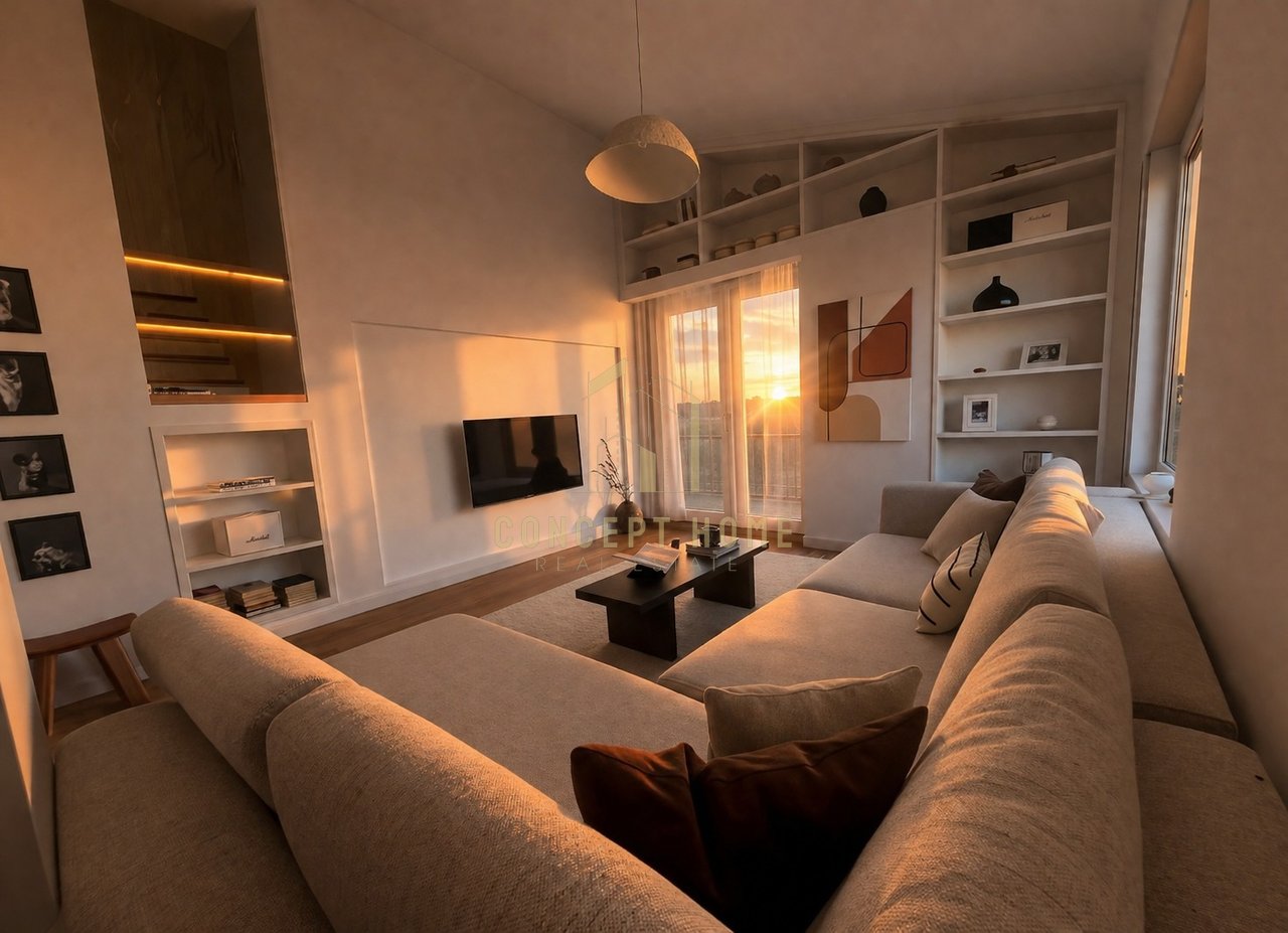 Jepet apartament me qera 2+1+2 tek Kodra e Diellit