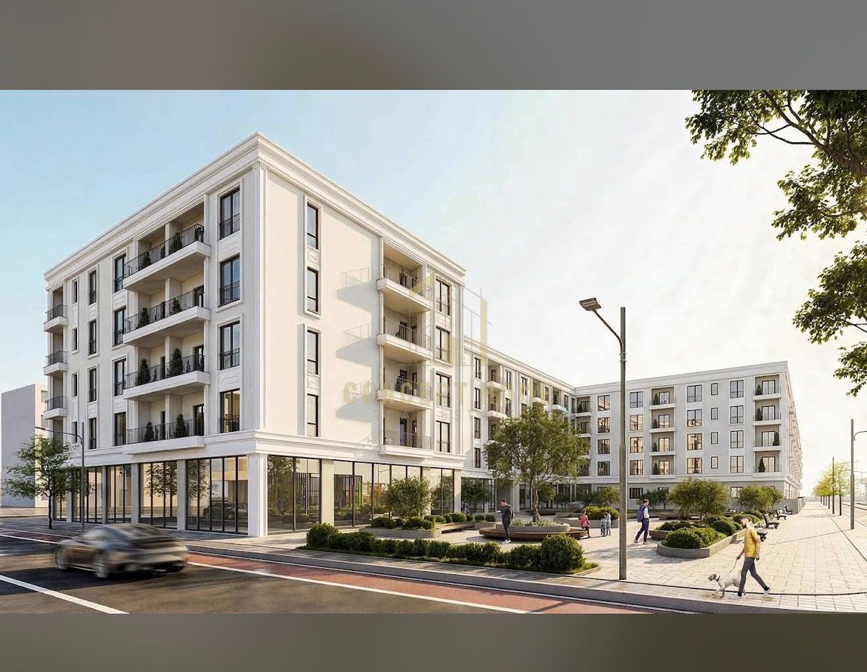 Shitet apartament 2+1 ne Kamez