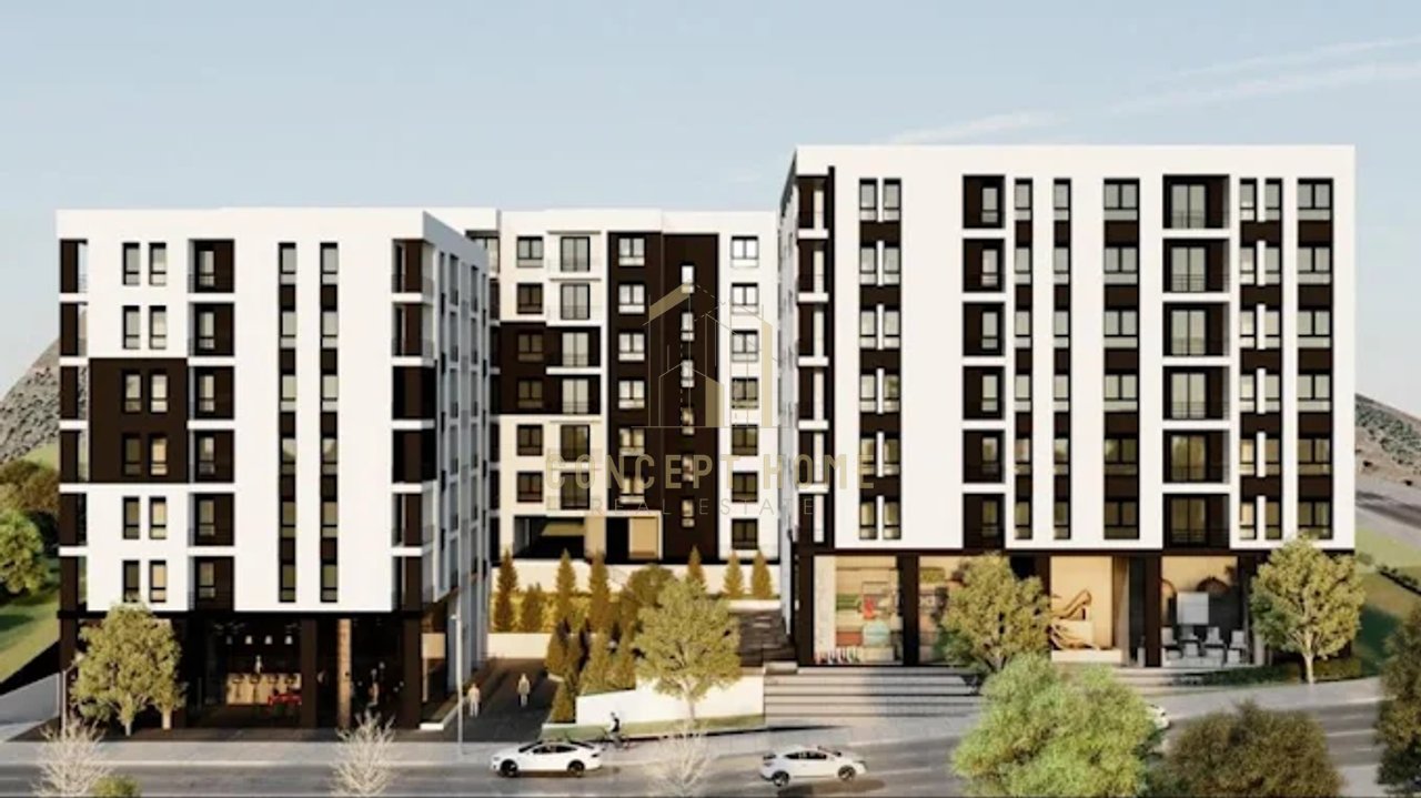 Apartment 2+1+2 for sale in Paskuqan