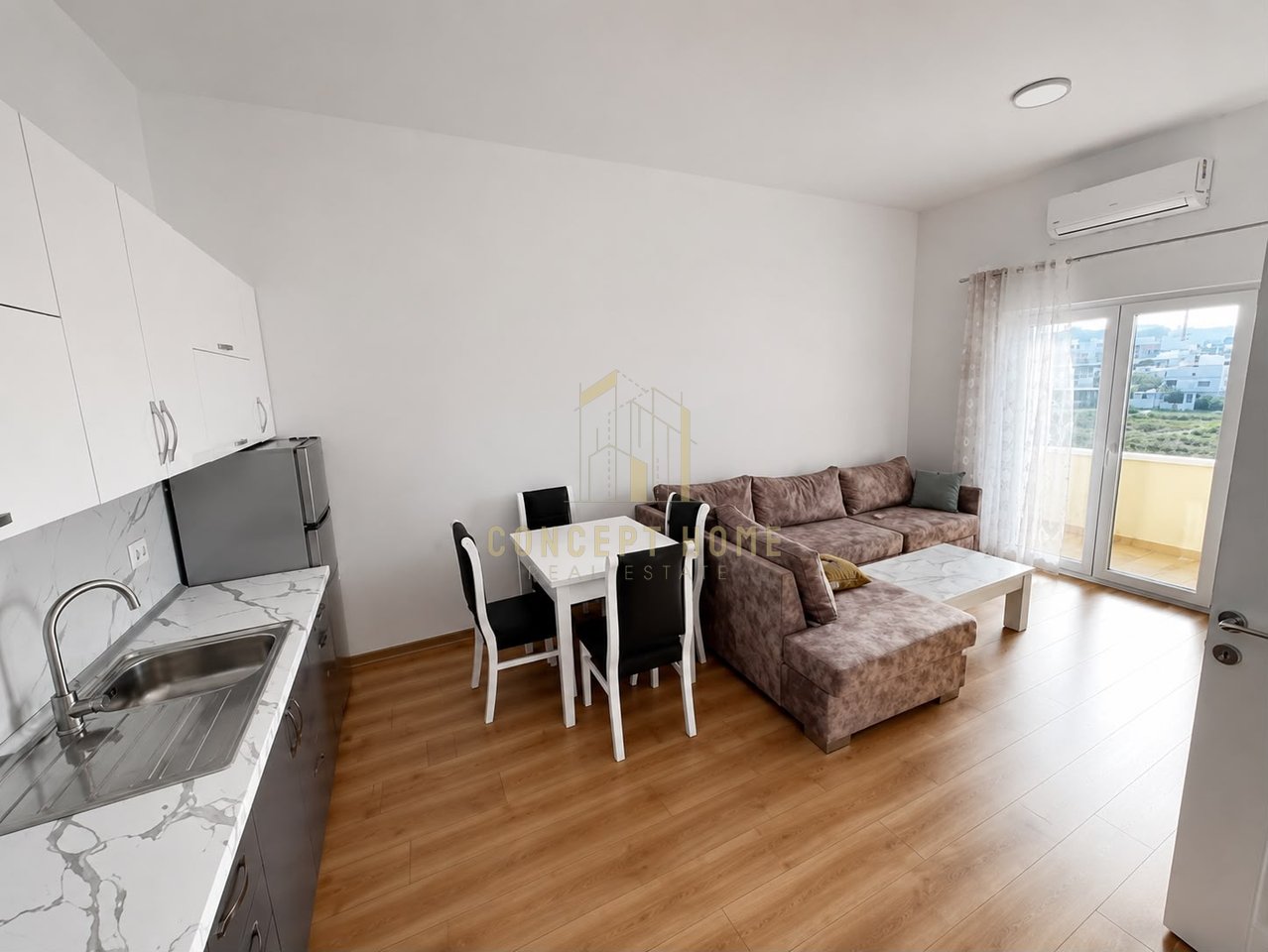 Apartment 2+1 for rent in Kamez