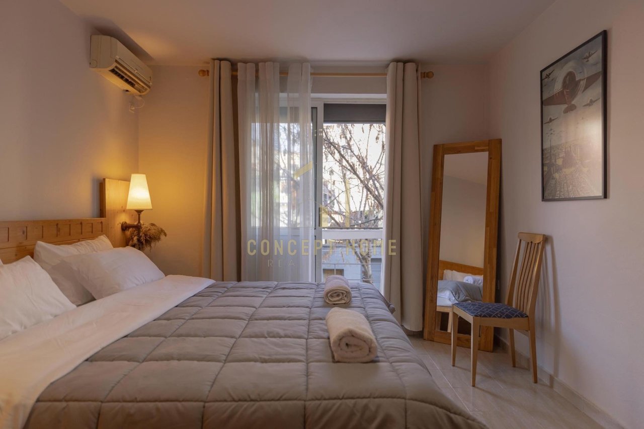 Jepet me qera Apartementi 1+1 Rruga durresit