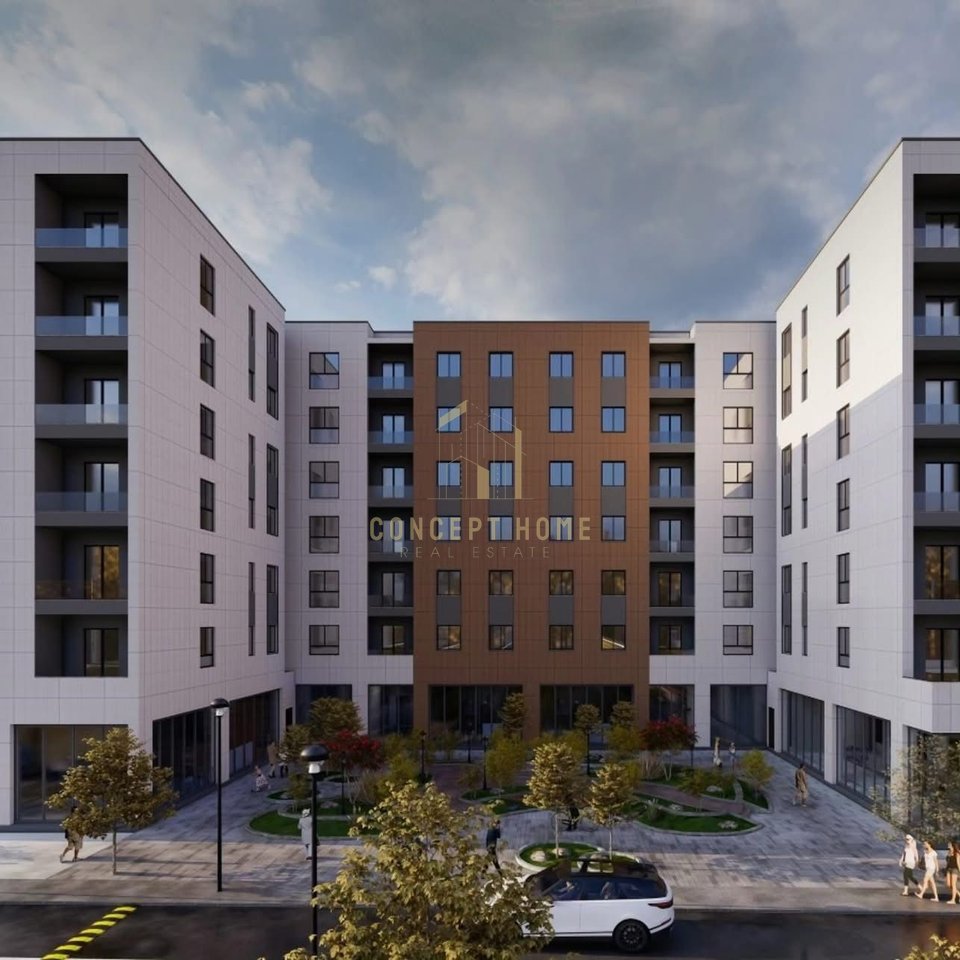 Apartment 2+1+2 for sale in Kamez