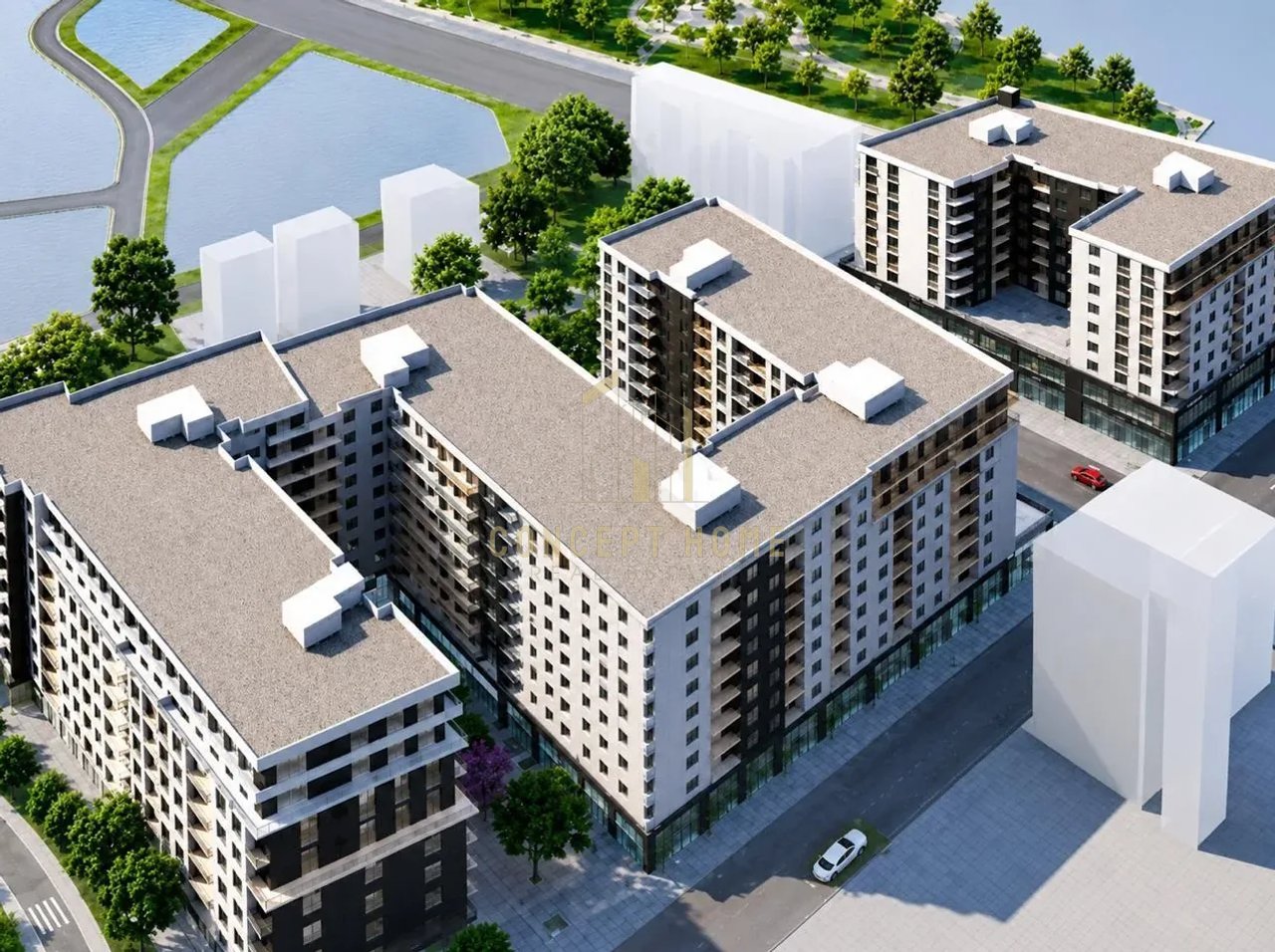 Apartment 2+1+2 for sale in Paskuqan/Sael Residence