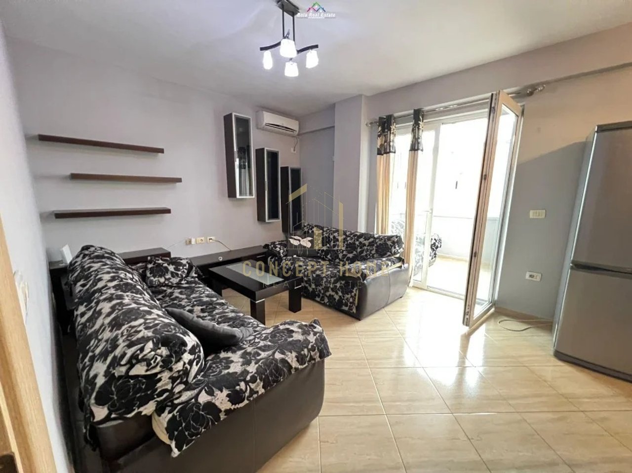For rent 2+1 apartment at Jordan Misja/ Price: 52,000 Leke/ month